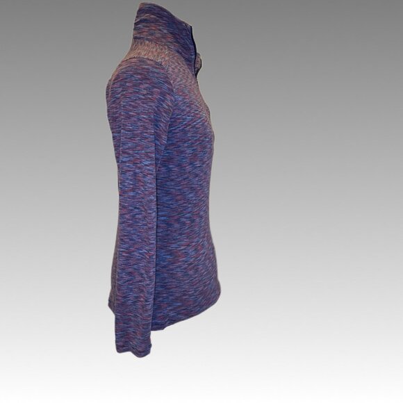 COLUMBIA Purple Outerspaced Half-Zip Performance Top L | Outdoor Gorpcore Casual - Picture 5 of 8